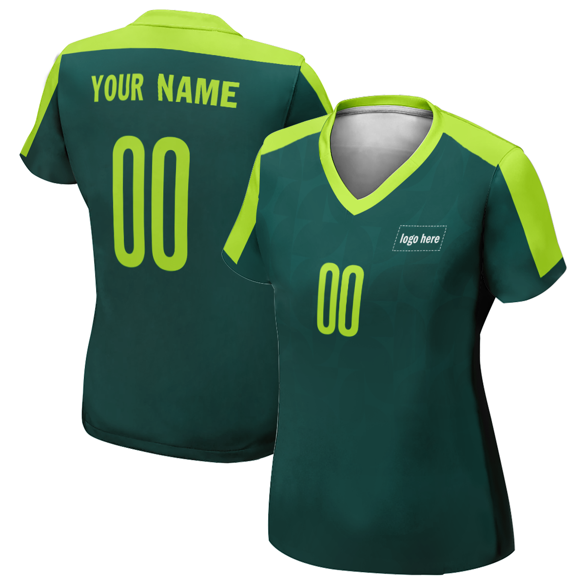 Maillot de football personnalisé de la coupe du monde du Sénégal imprimé pour femmes avec logo
