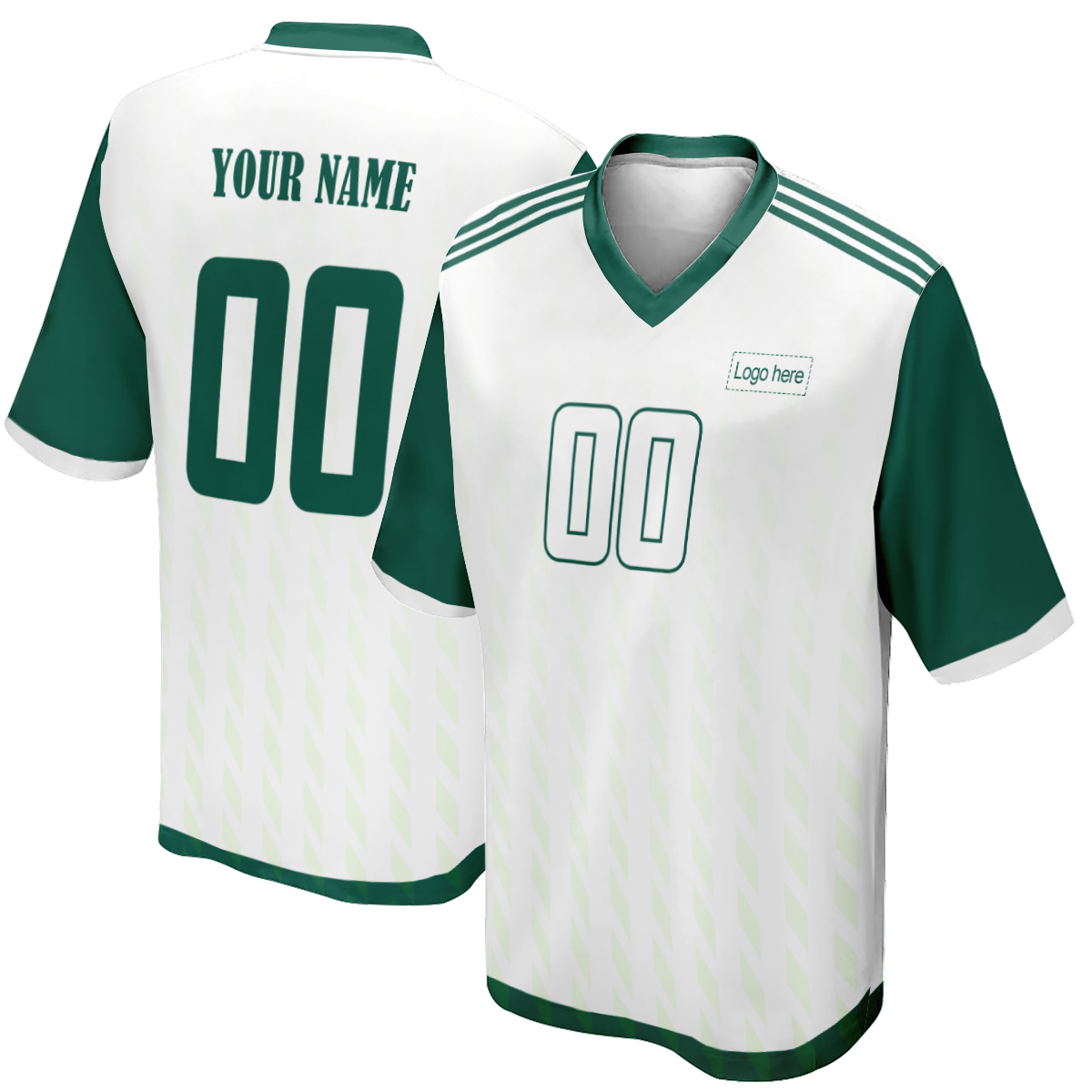 Maillot de football personnalisé coupe du monde d'Iran réversible pour homme avec photo