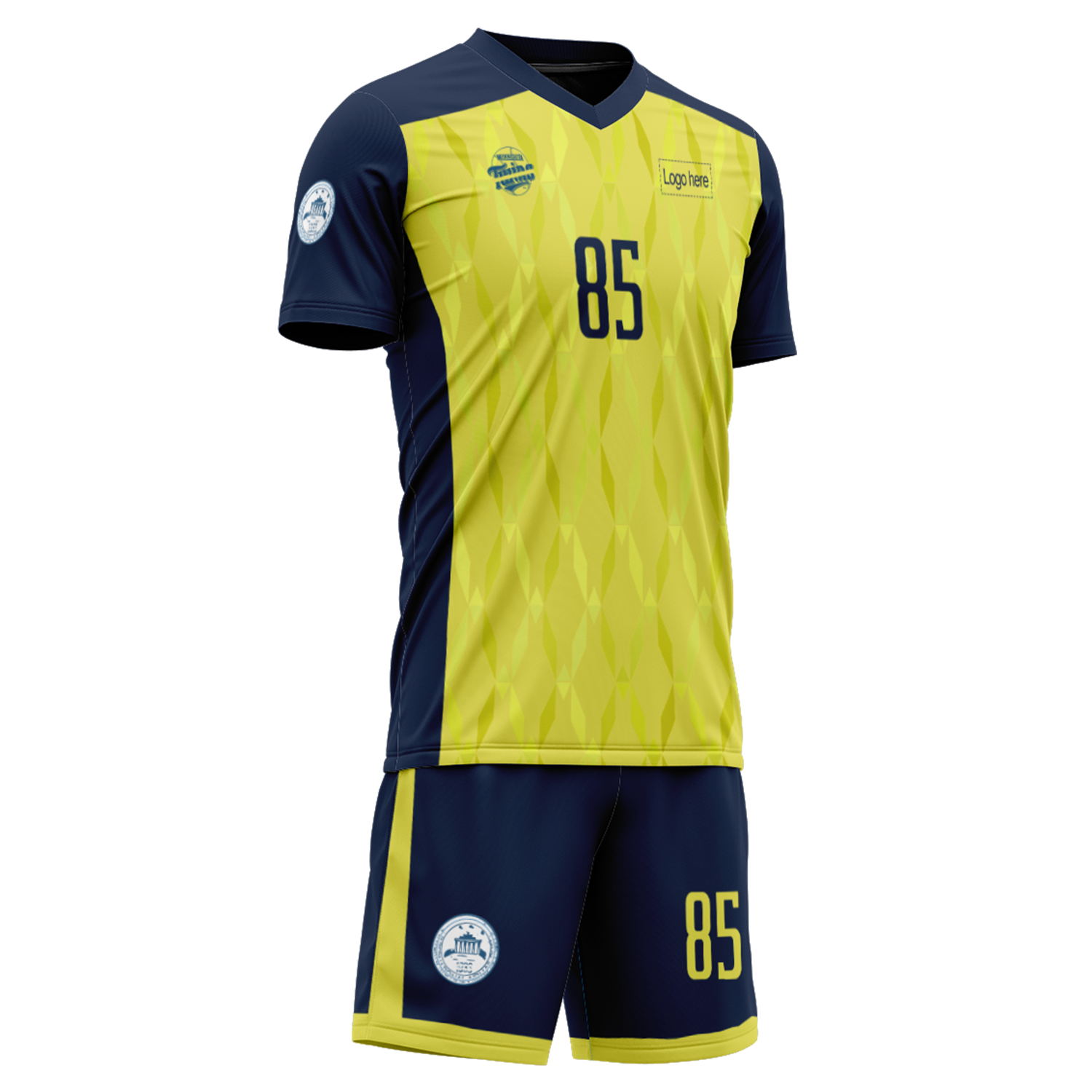 Costumes de football de l'équipe de l'Équateur de la Coupe du monde 2022 personnalisés