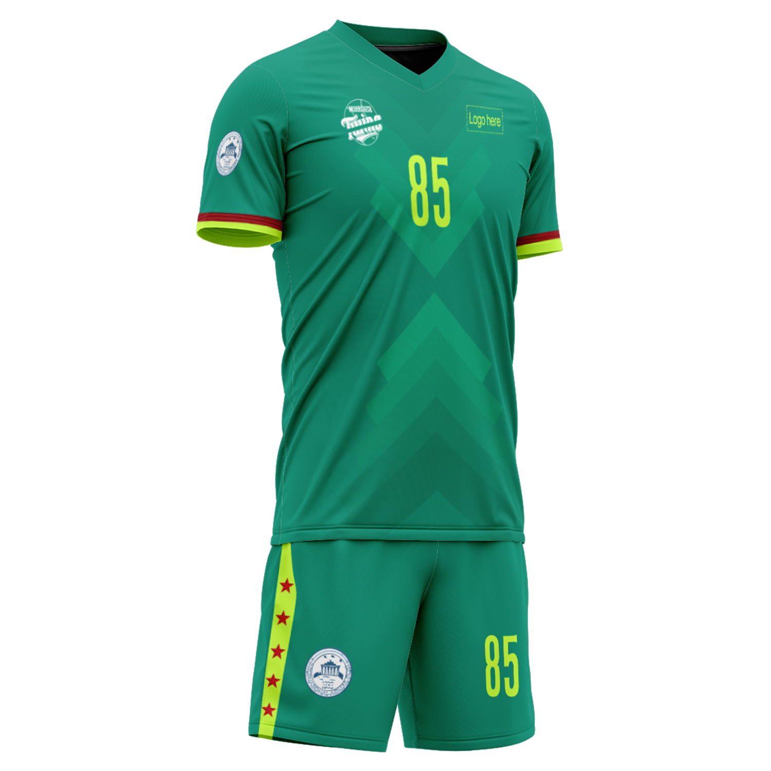 Costumes de football de l'équipe du Sénégal de la Coupe du monde 2022 personnalisés