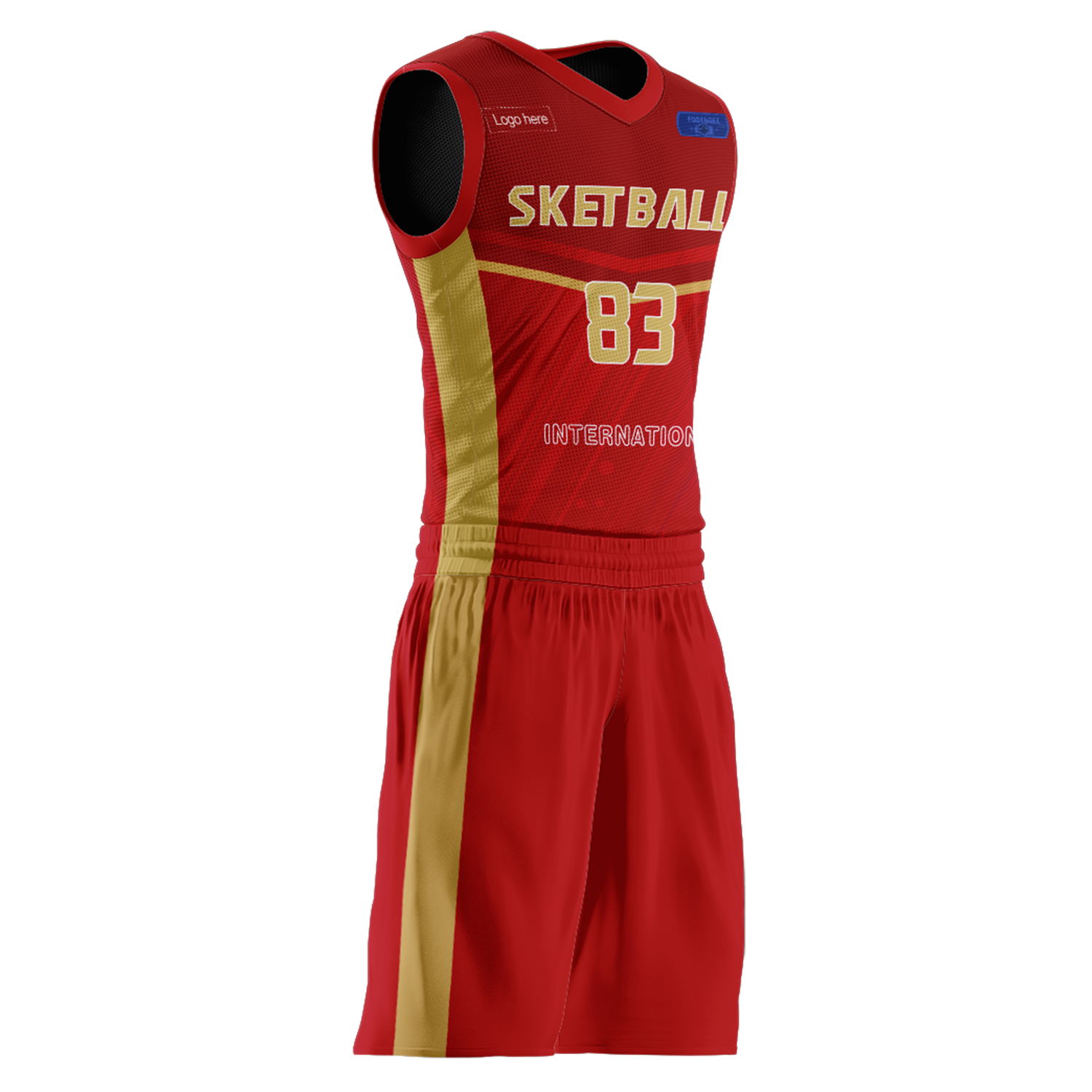 Costumes de basket-ball personnalisés de l'équipe d'Espagne