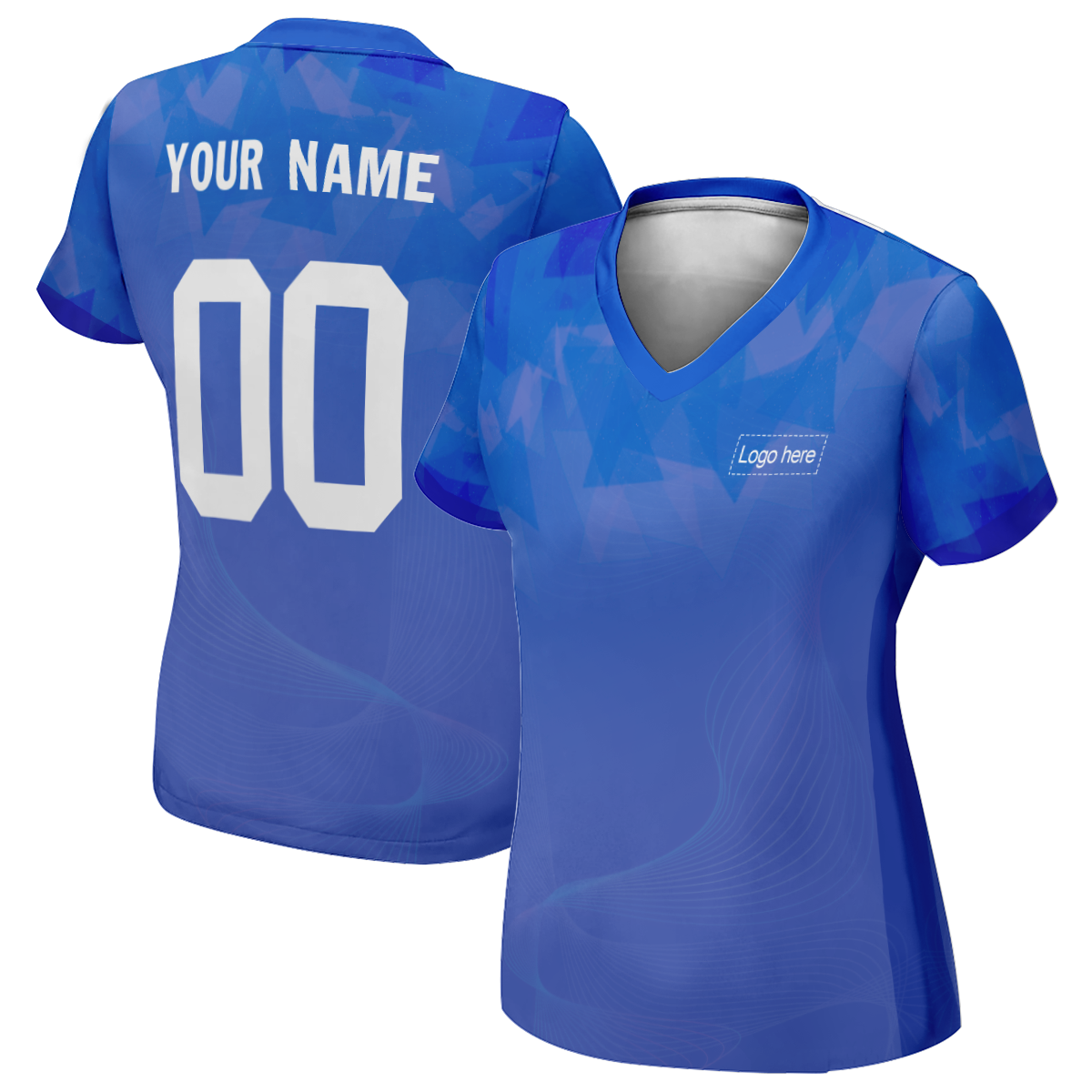 Maillot de football personnalisé authentique de la Coupe du monde du Brésil pour femmes avec nom